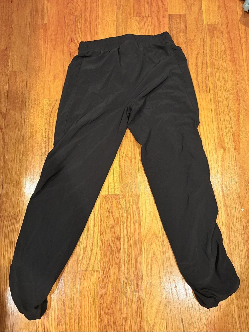 Athleta Black Girls Drawstring Joggers Large